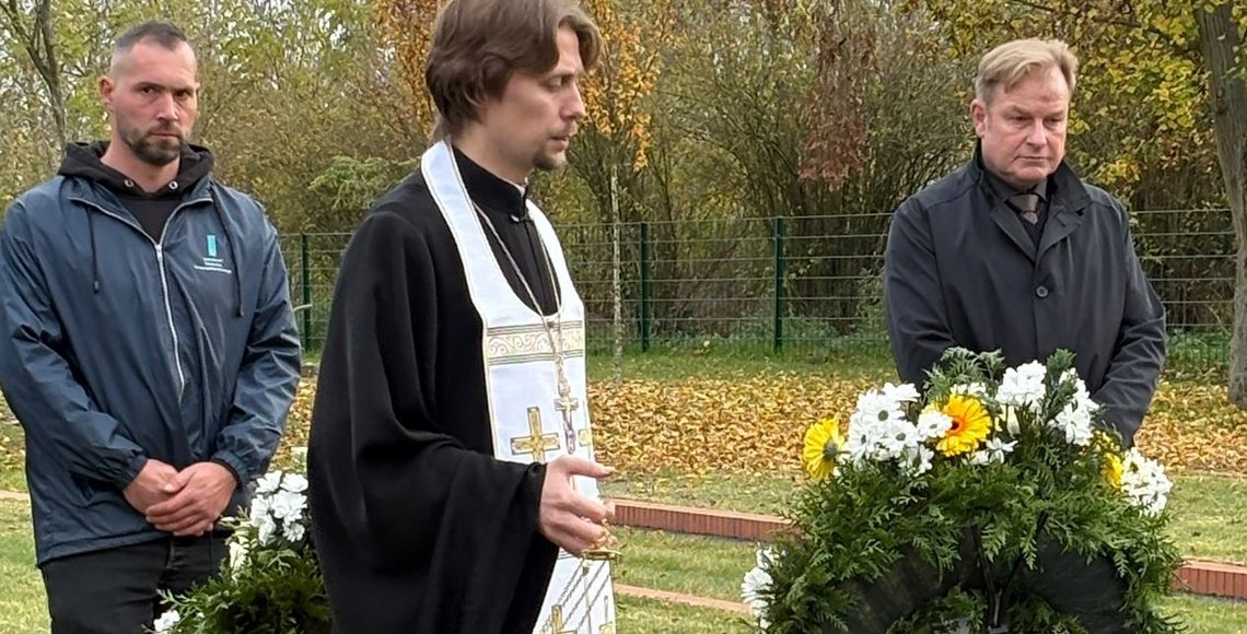 Einsegnung der Gefallenen
