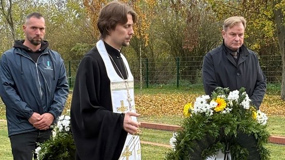 Einsegnung der Gefallenen